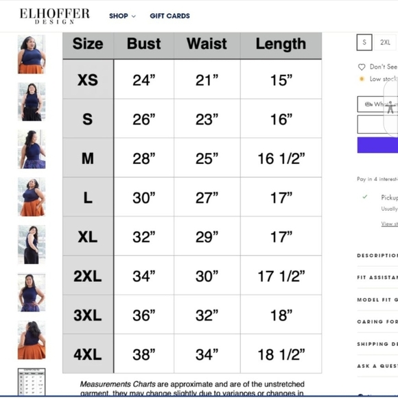 Black and Gray Crop Top - Picture 3 of 9